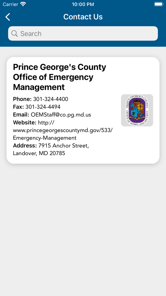 #3. Prince George’s Preparedness (iOS) 由: Prince George's County Govt.
