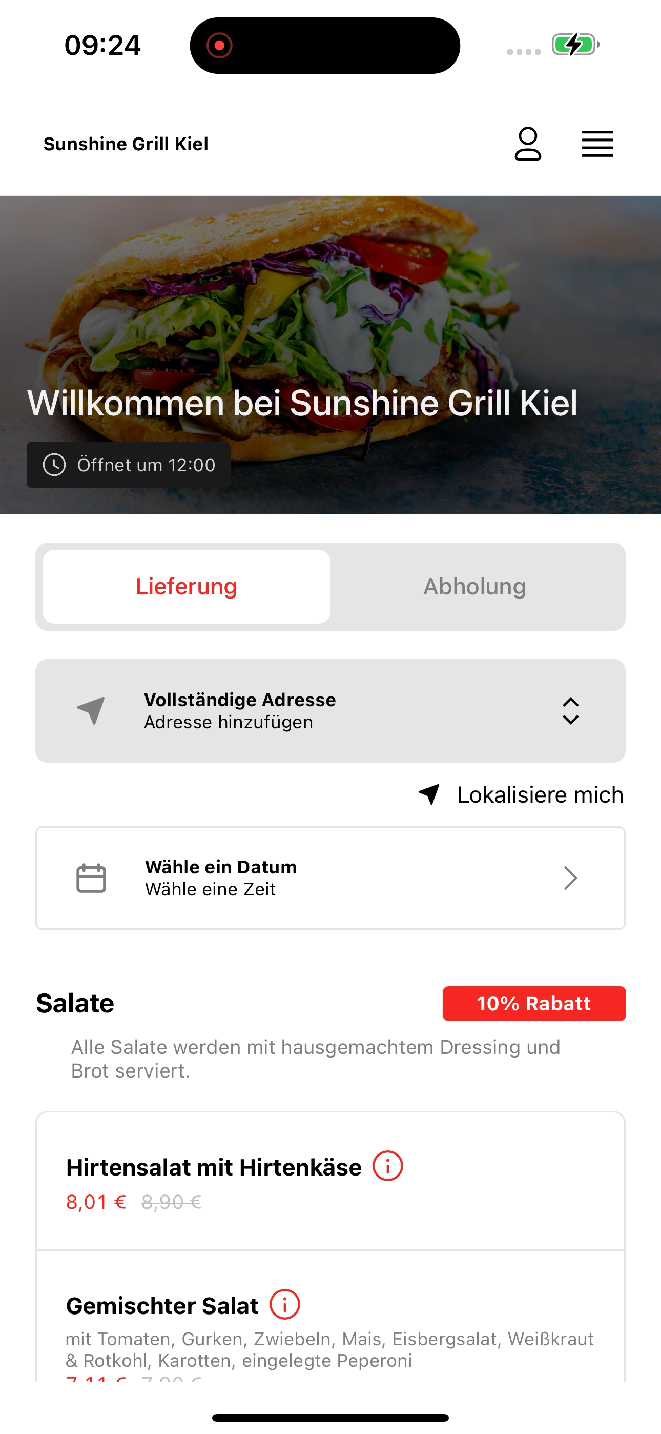 Sunshine Grill Kiel screenshot 3