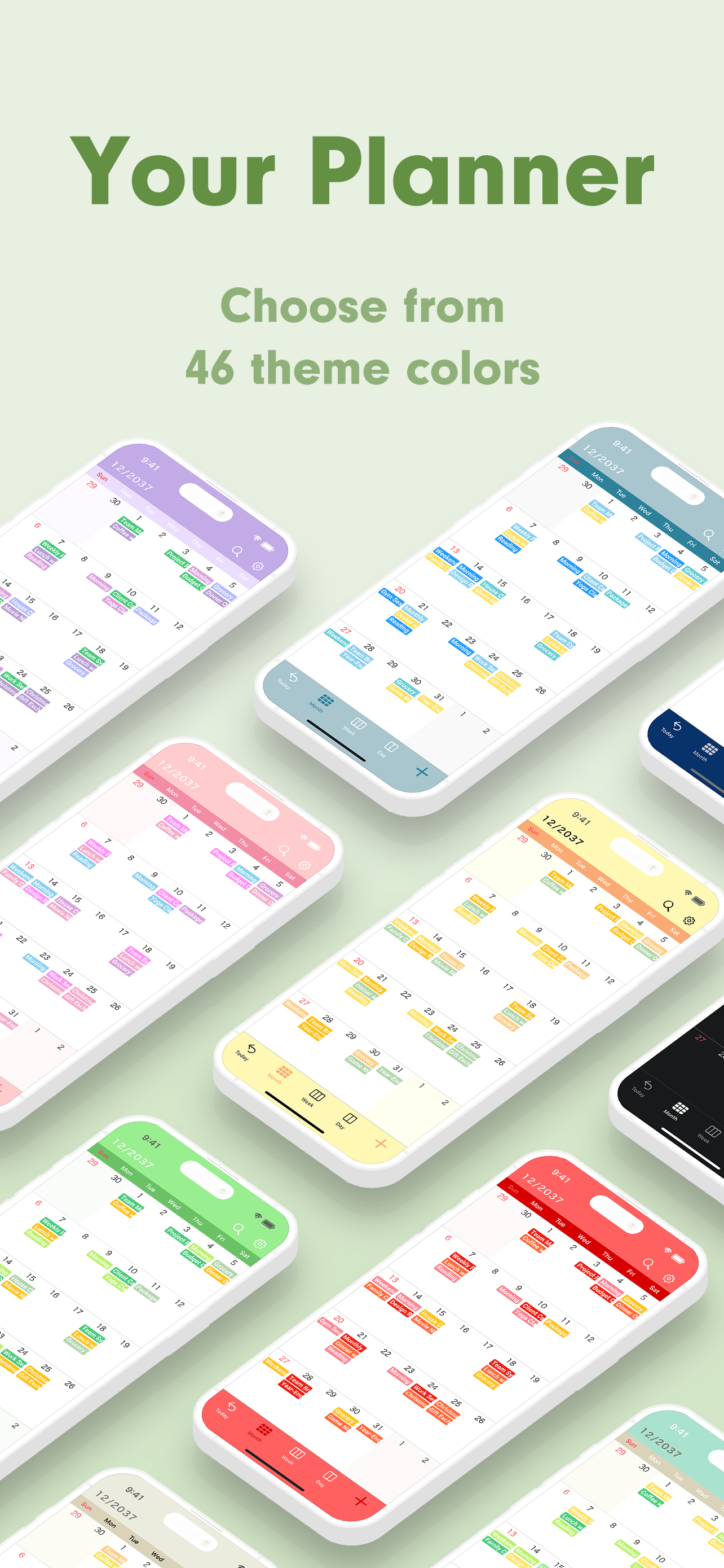 N Calendar - Planner & Agenda screenshot 3