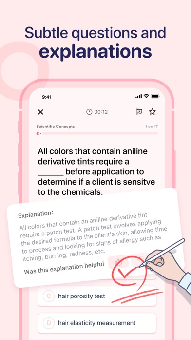 Cosmetology Exam Prep 2025 Screenshot