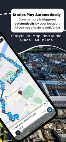Dublin Offline GPS Audio Guide screenshot