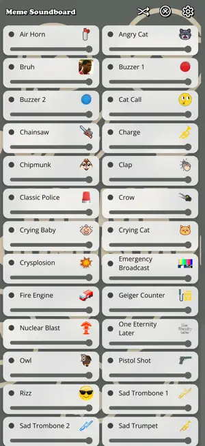 Meme Sounds Soundboard screenshot 1