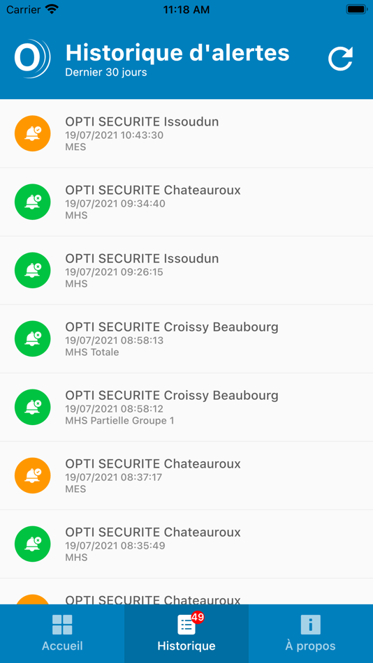 #4. OPTI SECURITE (iOS) 由: OPTI SECURITE
