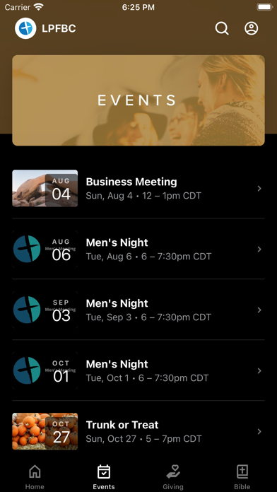 First Baptist Church LaPlace Screenshot
