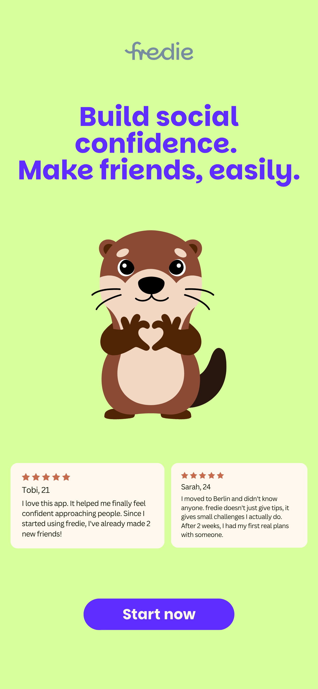 fredie: Social Skills Coach