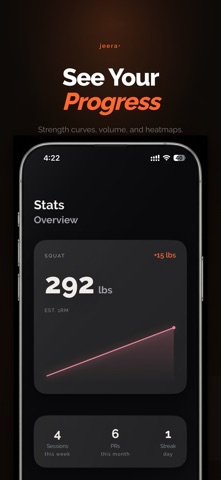 Jeera: Workout Tracker Screenshot 4 of 6