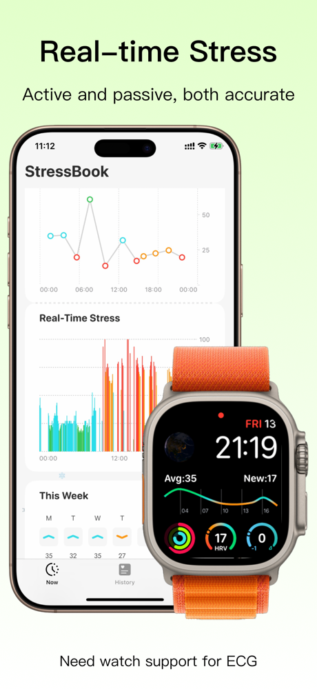 StressBook: Watch HRV Tracker screenshot 2