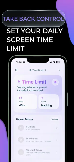 LogicLock Screen Time Control screenshot 2