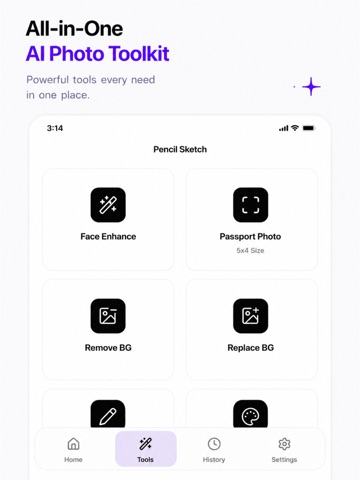 RemexaAI: Photo Editor, Maker iPad screenshot