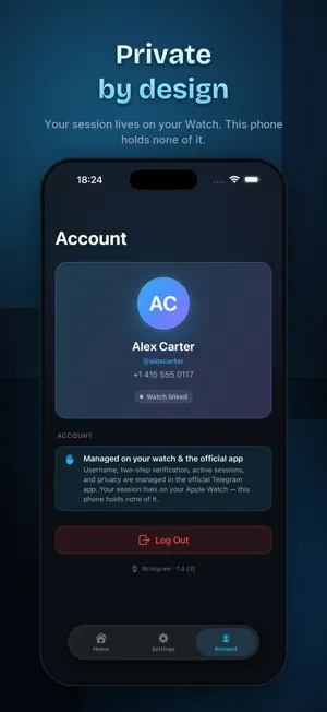 WristGram Messenger screenshot 4