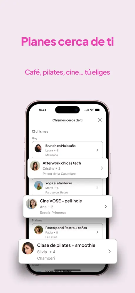 Chisme - Planes entre mujeres screenshot 2