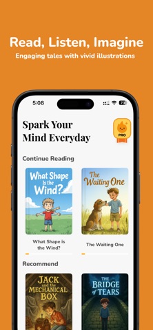 Story Spark - Bedtime Books iPhone screenshot