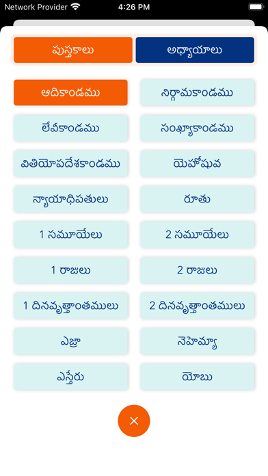 Telugu Bible * Screenshot