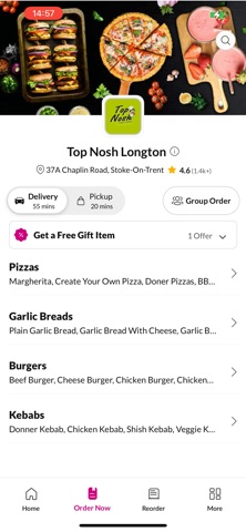 Top Nosh Longton Screenshot 3 of 5