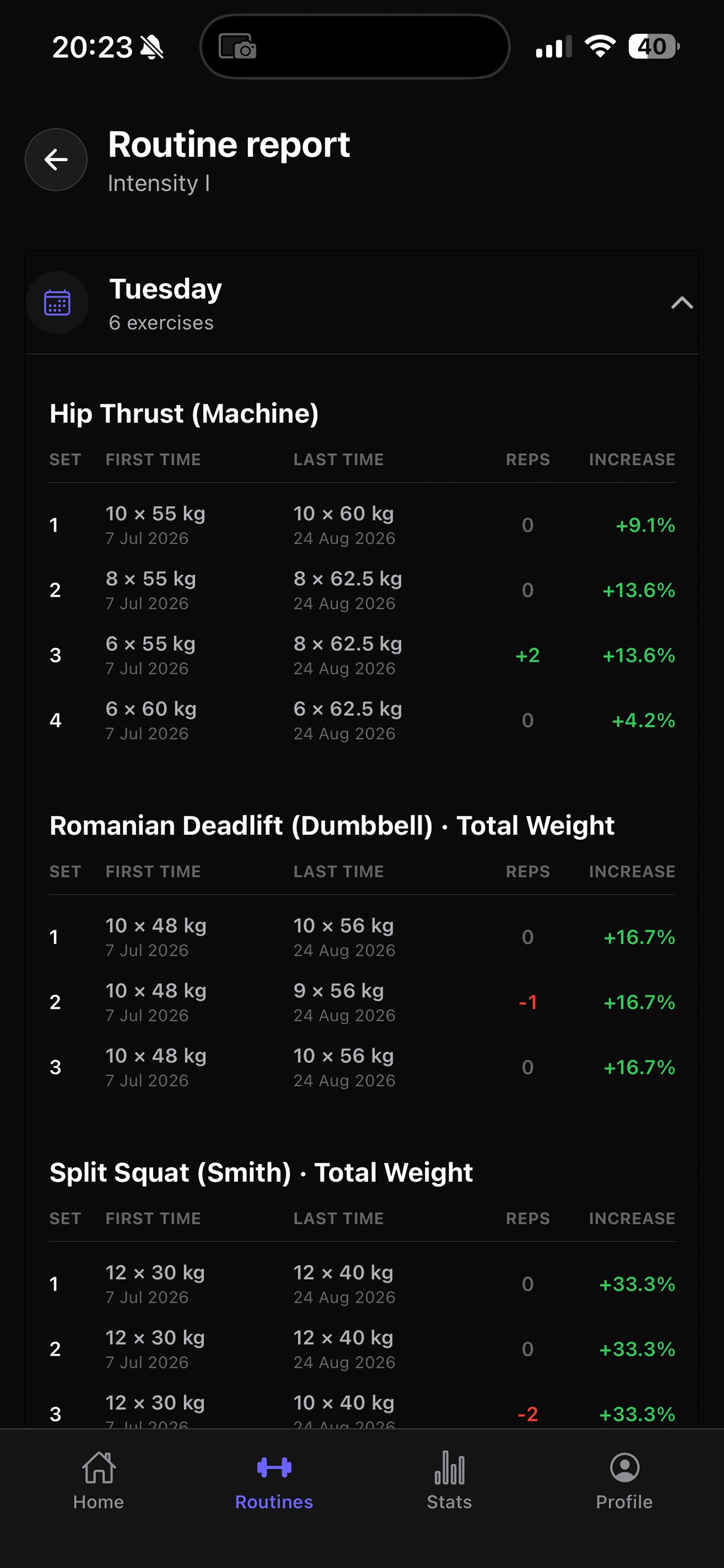 Screenshot 4 of HeavyWeight Workout