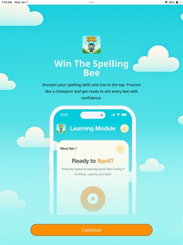 Spell Ninja - AI Spell Coach iPad screenshot