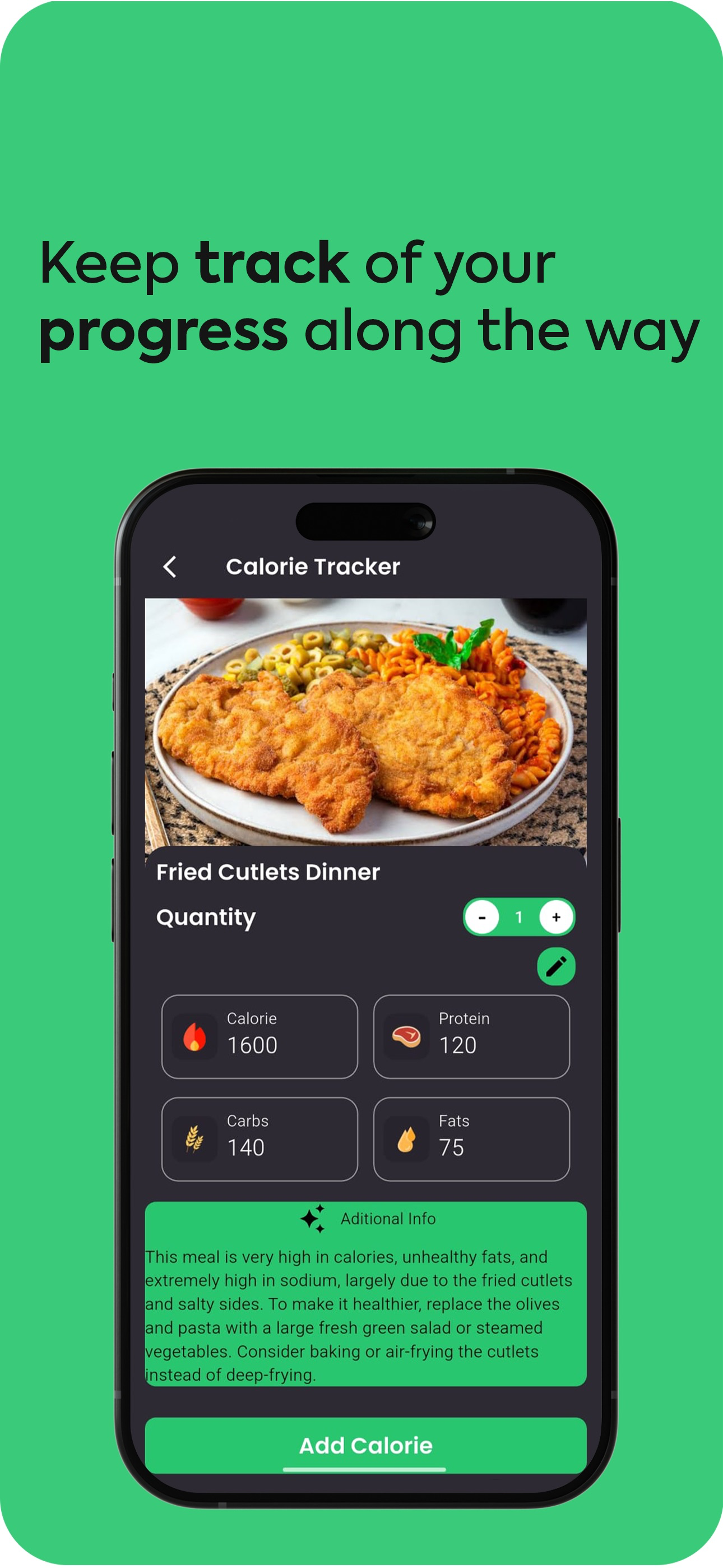 Trackfit AI – Kalori Takibi