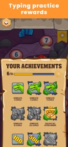 Typing Practice - Dino Hunting screenshot