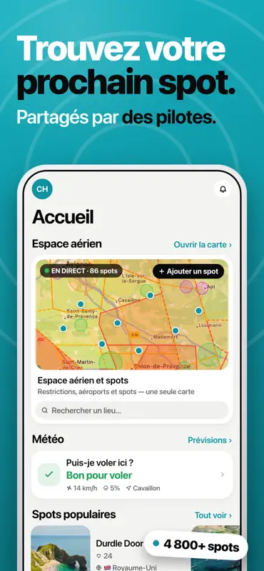 Carte Drone : Spots de Vol screenshot 9 of 10