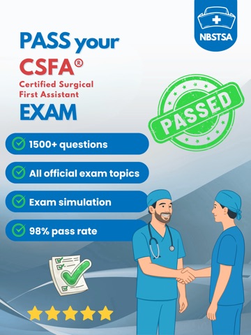 CSFA NBSTSA Exam Prep | 2026 iPad screenshot