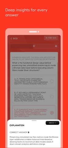Databricks Exam Prep: with AI Screenshot 4 of 7