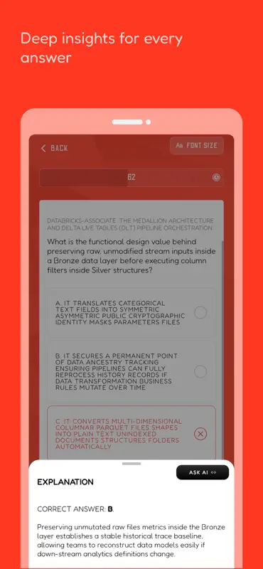 Databricks Exam Prep: with AI screenshot 4 of 7
