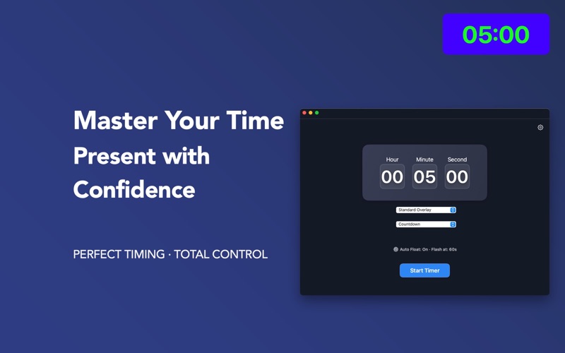 Speech & Presentation Timer app screenshot
