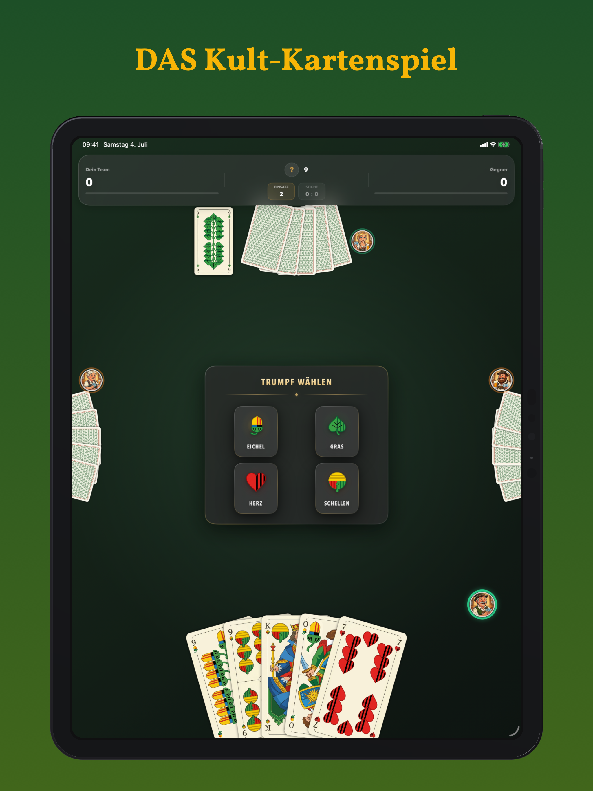 Watten - Offline Kartenspiel screenshot 9