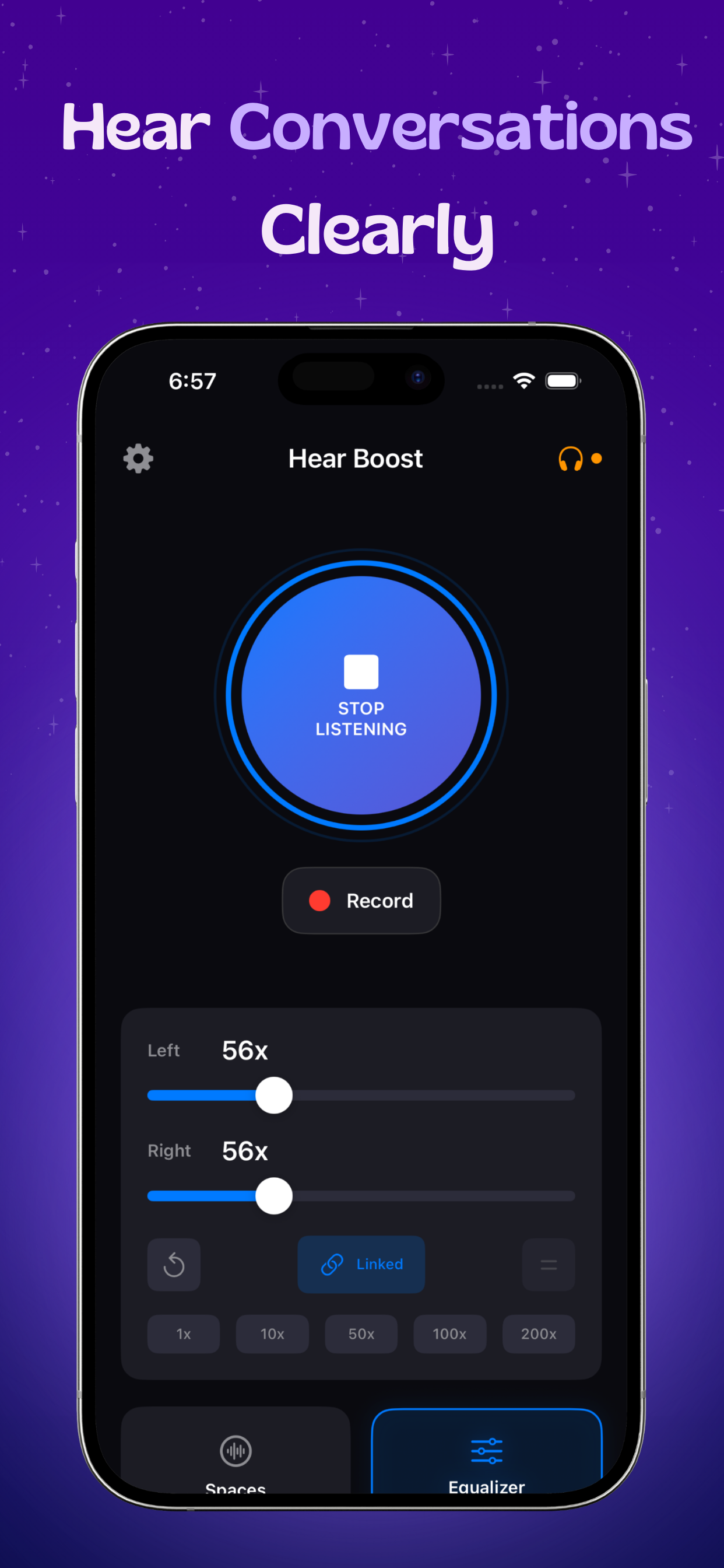 Sound Amplifier: Hearing Aid screenshot 3