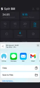 SplitBill - Tip Calculator screenshot #4 for iPhone