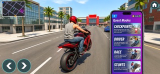Street Bike Game: Moto Wheelie iPhone screenshot