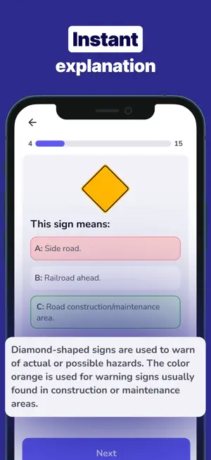 DMV Permit Practice Test・2026 screenshot 5