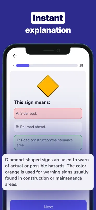DMV Permit Practice Test・2026 screenshot 5 of 5