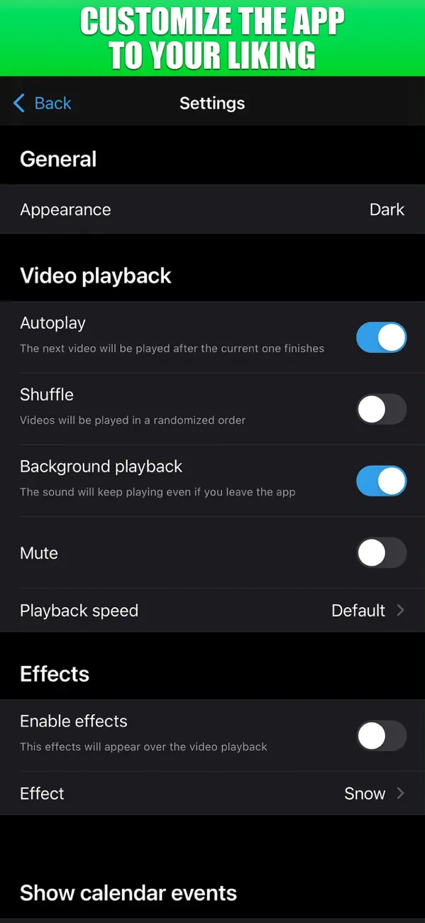 Screenshot #3 pour Background Lights & Neon