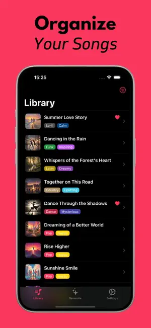 AI Lyric Generator - Melodra screenshot 2