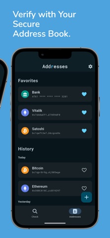 DoublyCheck: Bitcoin Address screenshot