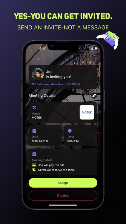Up4aDate – Meet & Dine IRL screenshot-4