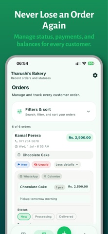 Orderly - Order Tracker Screenshot 3 of 8