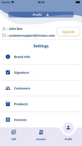 Invios iPhone screenshot 3 - Business app