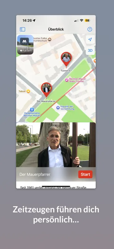 Mauerschau: Berliner Mauer App screenshot 3 of 10