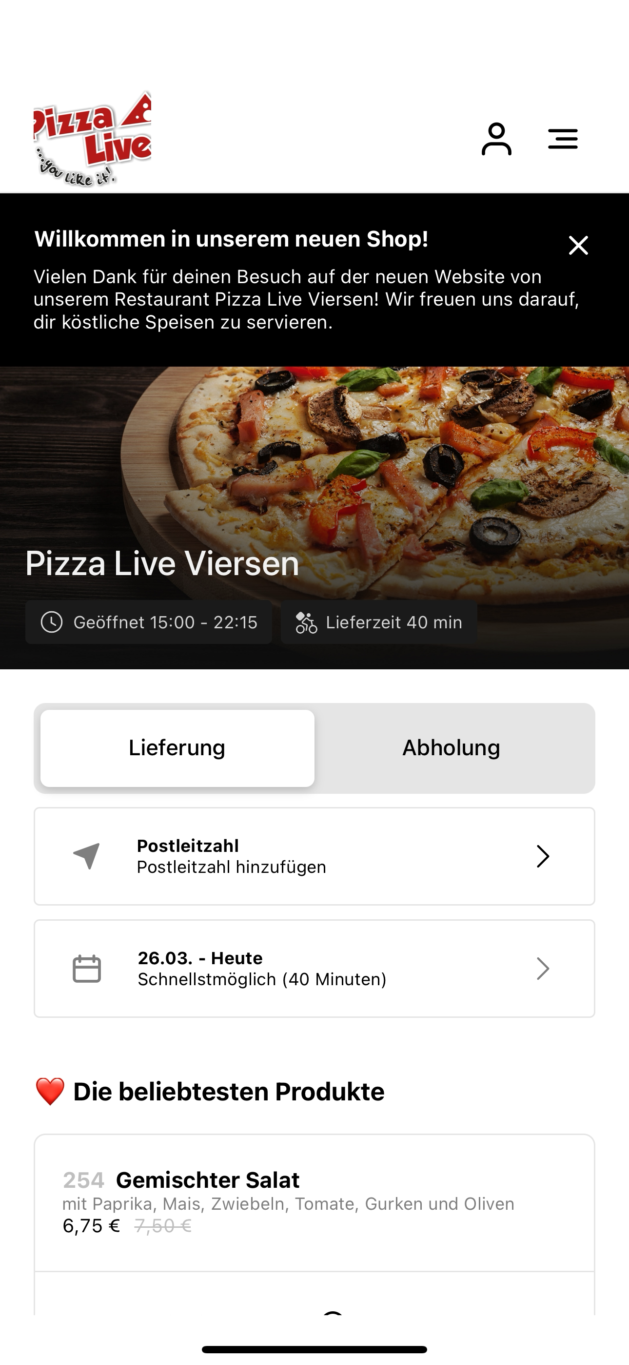 Pizza Live Viersen