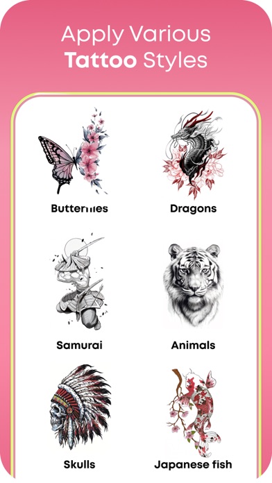Tattoon: AI Tattoo Generator Screenshot