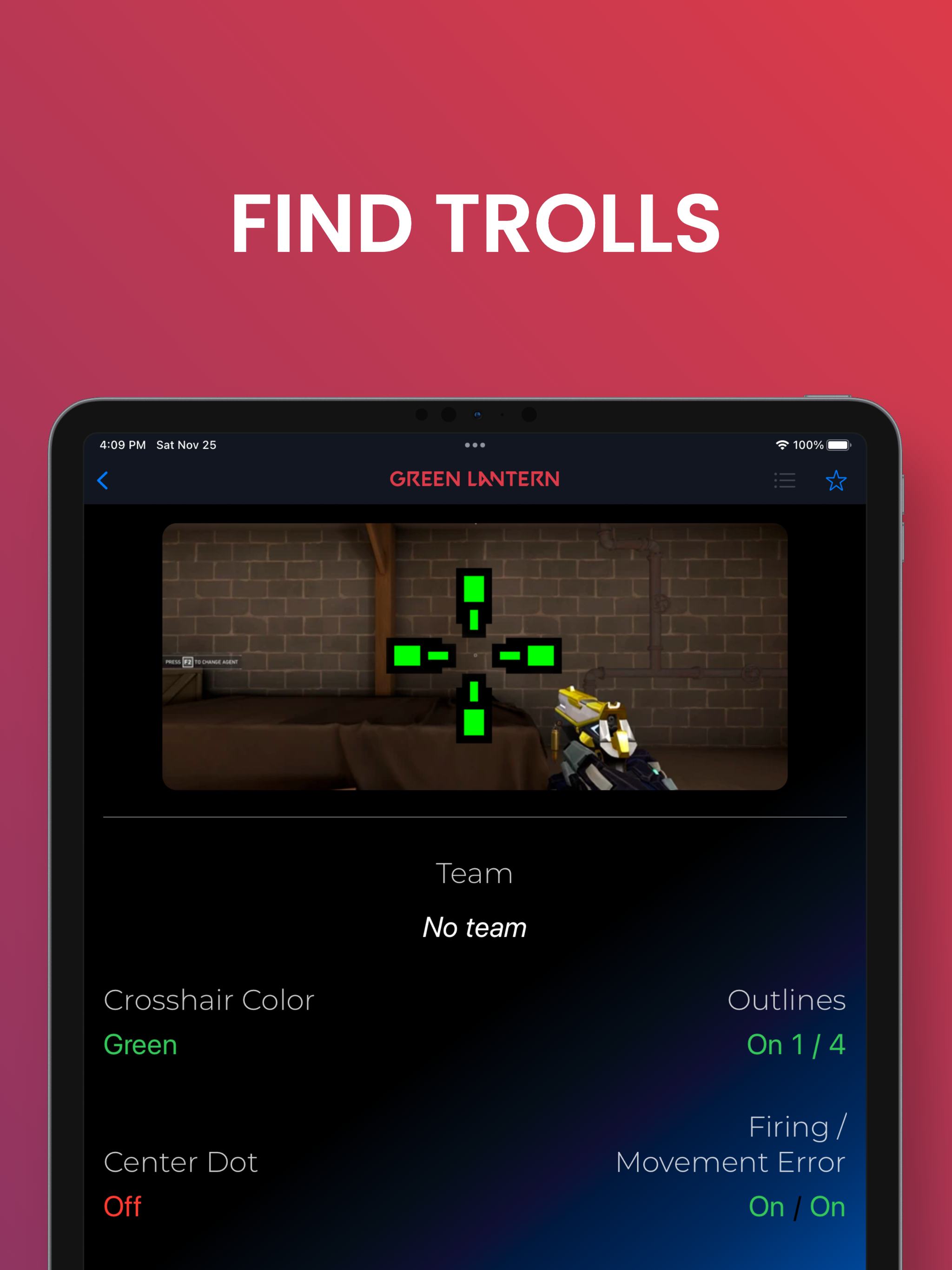 Valorant Crosshair - Custom X