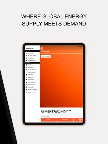 The Gastech Network iPad screenshot 2