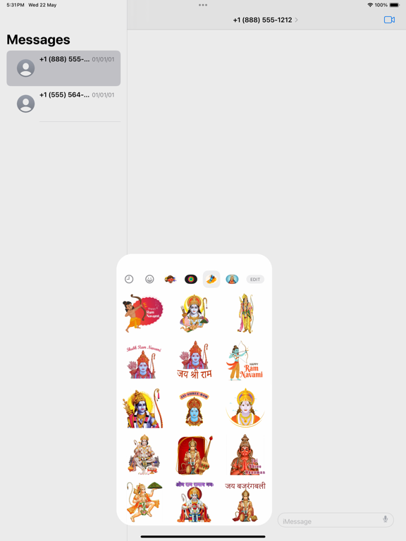 Hindu God Stickerのおすすめ画像5