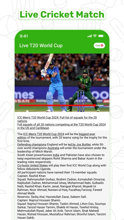 Live Cricket TV : HD Streaming