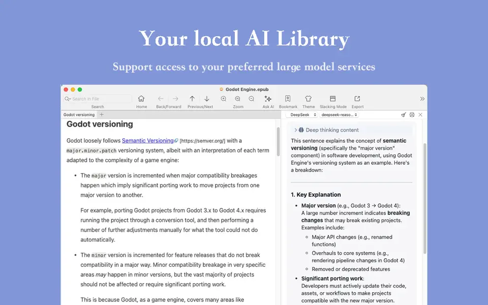 Screenshot 1 of EPUB Reader Plus 3.0.2