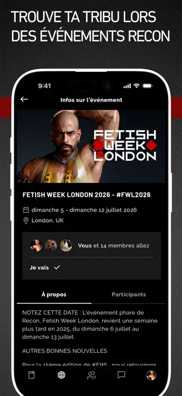Recon - Appli fétichiste gay screenshot 6 of 7