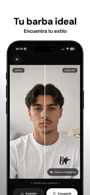 Cutmax: Tu Corte Ideal con IA iPhone screenshot 4