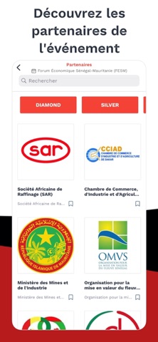 Financial Afrik Events screenshot
